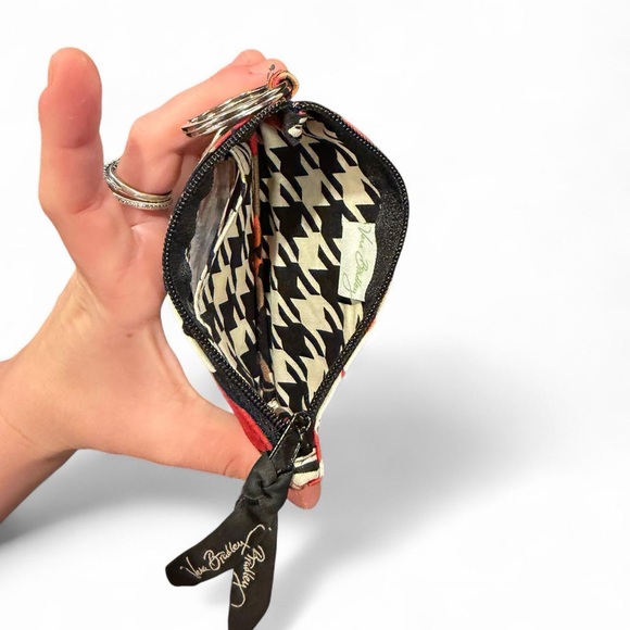 Vera Bradley Zip ID Case “Bittersweet” Floral Pattern 2013 Release - Like New - Picture 4 of 5